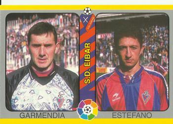 1995 Mundicromo Sport Futbol Total #235 Garmendia / Estefano Front
