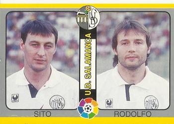 1995 Mundicromo Sport Futbol Total #284 Sito / Rodolfo Front
