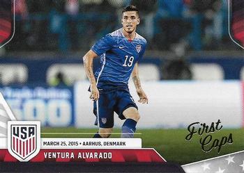 2016 Panini U.S. National Team - First Caps #7 Ventura Alvarado Front