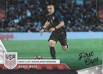 2016 Panini U.S. National Team - First Caps Holo #8 Bobby Wood Front