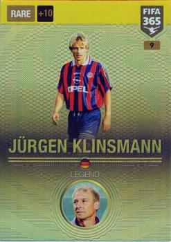 2016-17 Panini Adrenalyn XL FIFA 365 #9 Jürgen Klinsmann Front