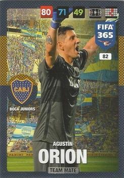 2016-17 Panini Adrenalyn XL FIFA 365 #82 Agustin Orion Front