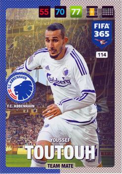 2016-17 Panini Adrenalyn XL FIFA 365 Nordic Edition #114 Youssef Toutouh Front