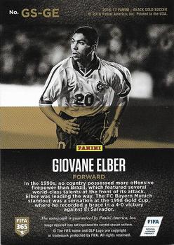 2016-17 Panini Black Gold - Gilded Signatures #GS-GE Giovane Elber Back