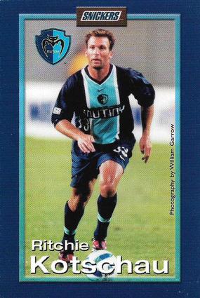 2000 Snickers Tampa Bay Mutiny #NNO Ritchie Kotschau Front
