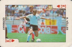 1988-89 Dandy Gum European Championship 1988 #KH Rudi Völler Front