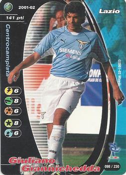 2001-02 Wizards of the Coast Football Champions (Italy) #98 Giuliano Giannichedda Front