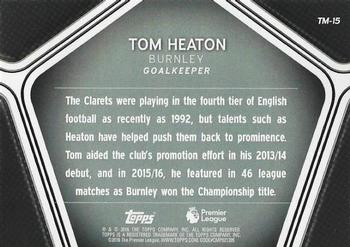 2016 Stadium Club Premier League - Team Marks Red #TM-15 Tom Heaton Back