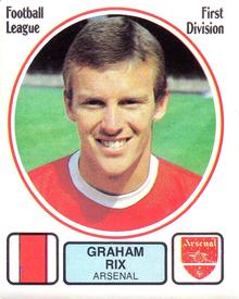 1981-82 Panini Football 82 (UK) #16 Graham Rix Front