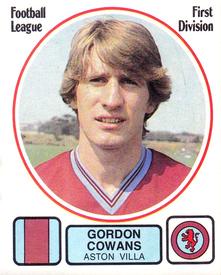 1981-82 Panini Football 82 (UK) #28 Gordon Cowans Front