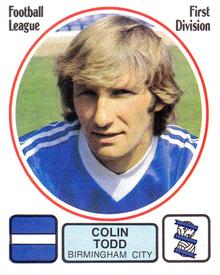 1981-82 Panini Football 82 (UK) #37 Colin Todd Front