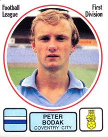 1981-82 Panini Football 82 (UK) #75 Peter Bodak Front
