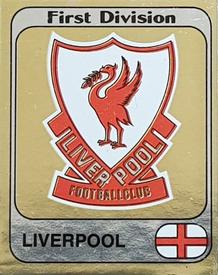1981-82 Panini Football 82 (UK) #123 Club Badge Front