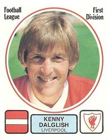 1981-82 Panini Football 82 (UK) #136 Kenny Dalglish Front