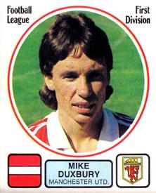 1981-82 Panini Football 82 (UK) #155 Mike Duxbury Front