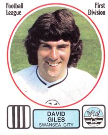1981-82 Panini Football 82 (UK) #268 David Giles Front