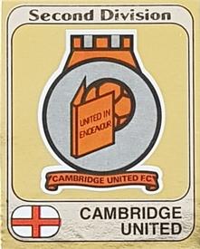 1981-82 Panini Football 82 (UK) #339 Club Badge Front