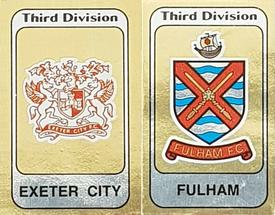 1981-82 Panini Football 82 (UK) #389 Club Badge Front