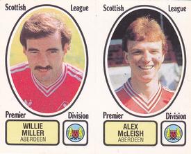 1981-82 Panini Football 82 (UK) #417 Willie Miller / Alex McLeish Front