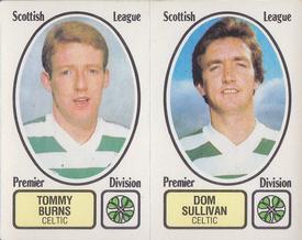 1981-82 Panini Football 82 (UK) #437 Tommy Burns / Dom Sullivan Front