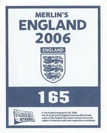 2006 Merlin England #165 David Beckham Back