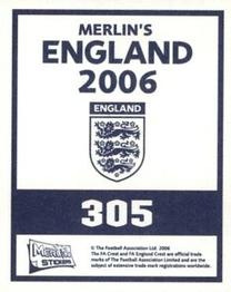 2006 Merlin England #305 Petr Cech Back