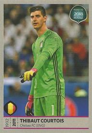 2017 Panini Road To 2018 FIFA World Cup Stickers #1 Thibaut Courtois Front