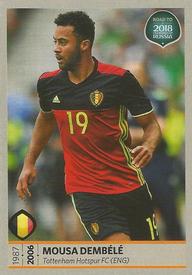 2017 Panini Road To 2018 FIFA World Cup Stickers #7 Mousa Dembele Front