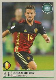 2017 Panini Road To 2018 FIFA World Cup Stickers #14 Dries Mertens Front
