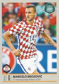 2017 Panini Road To 2018 FIFA World Cup Stickers #25 Marcelo Brozovic Front