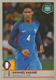 2017 Panini Road To 2018 FIFA World Cup Stickers #82 Raphael Varane Front