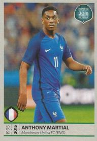 2017 Panini Road To 2018 FIFA World Cup Stickers #92 Anthony Martial Front