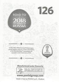 2017 Panini Road To 2018 FIFA World Cup Stickers #126 Tasos Bakasetas Back