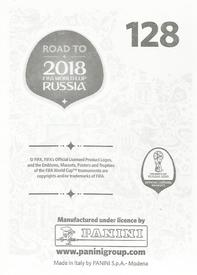 2017 Panini Road To 2018 FIFA World Cup Stickers #128 Kostas Mitroglou Back