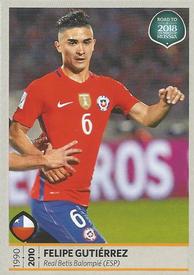 2017 Panini Road To 2018 FIFA World Cup Stickers #329 Felipe Gutierrez Front