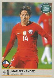 2017 Panini Road To 2018 FIFA World Cup Stickers #333 Mati Fernandez Front