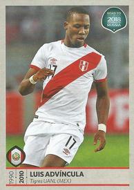 2017 Panini Road To 2018 FIFA World Cup Stickers #389 Luis Advincula Front
