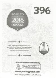2017 Panini Road To 2018 FIFA World Cup Stickers #396 Cristian Benavente Back