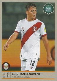 2017 Panini Road To 2018 FIFA World Cup Stickers #396 Cristian Benavente Front