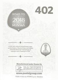 2017 Panini Road To 2018 FIFA World Cup Stickers #402 Oswaldo Vizcarrondo Back