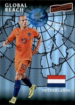 2017 Panini Aficionado #174 Wesley Sneijder Front