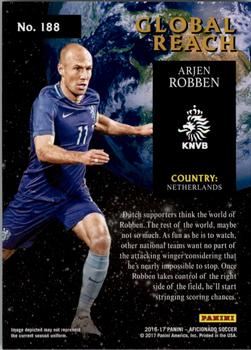 2017 Panini Aficionado #188 Arjen Robben Back