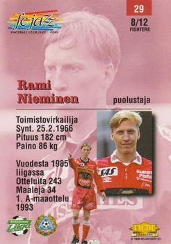 1996 Tactic #29 Rami Nieminen Back