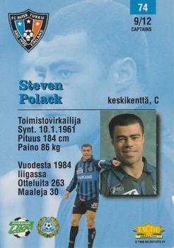1996 Tactic #74 Steven Polack Back