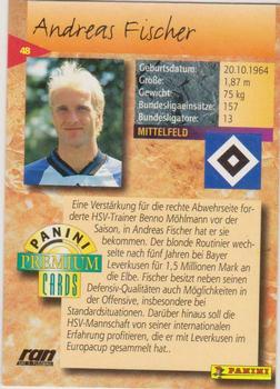 1994 Panini Premium Bundesliga #48 Andreas Fischer Back