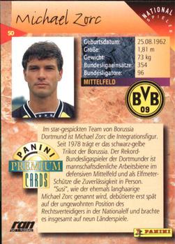 1994 Panini Premium Bundesliga #50 Michael Zorc Back