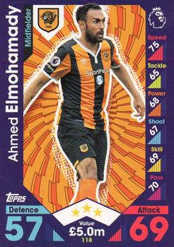 2016-17 Topps Match Attax Premier League #118 Ahmed Elmohamady Front