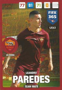 2016-17 Panini Adrenalyn XL FIFA 365 Update Edition #UE63 Leandro Paredes Front