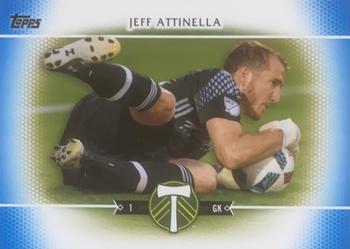 2017 Topps MLS - Blue #20 Jeff Attinella Front
