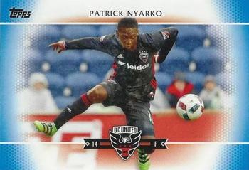 2017 Topps MLS - Blue #38 Patrick Nyarko Front